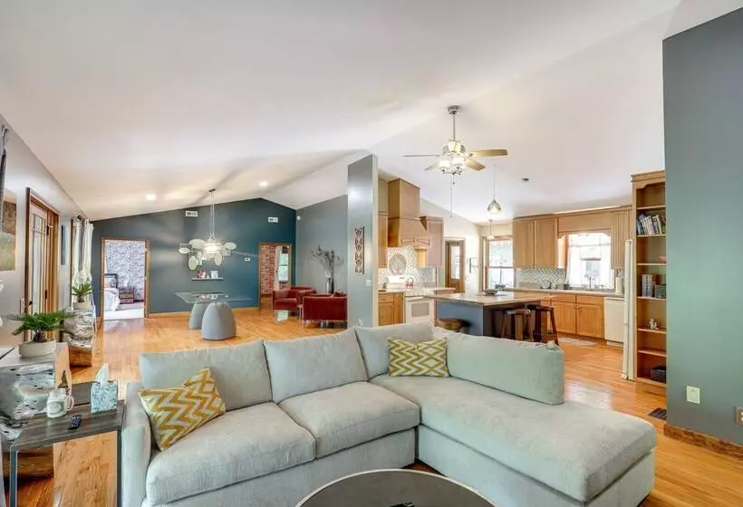 Spacious Lake Lure Family Home W/ Deck & Fire Pit!