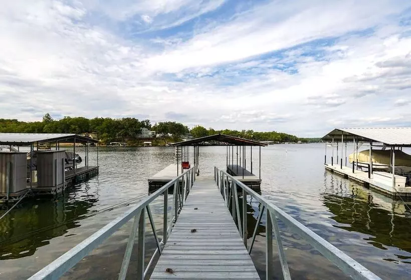 Lakefront Home W/ Private Dock In Sunrise Beach!