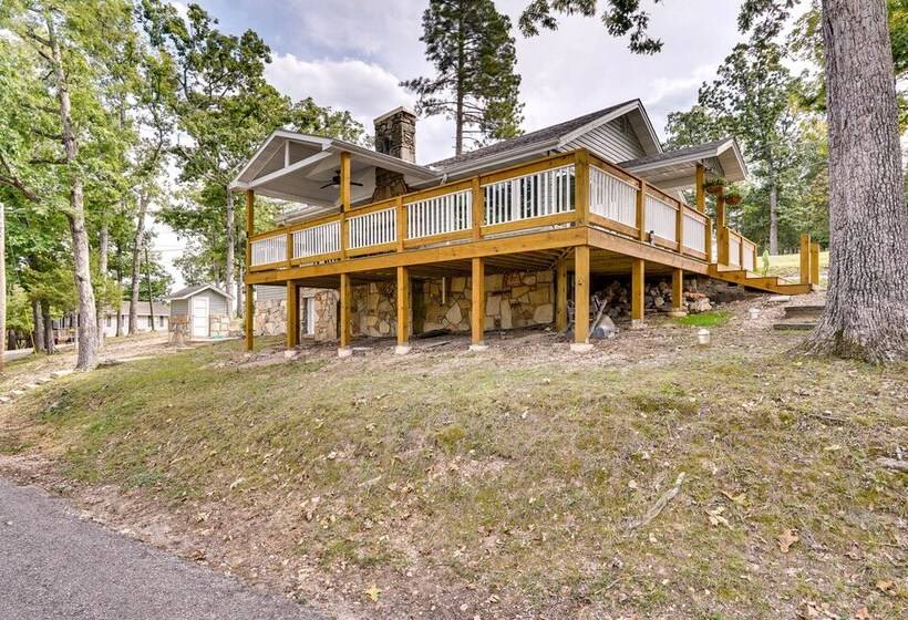 Lakefront Home W/ Private Dock In Sunrise Beach!