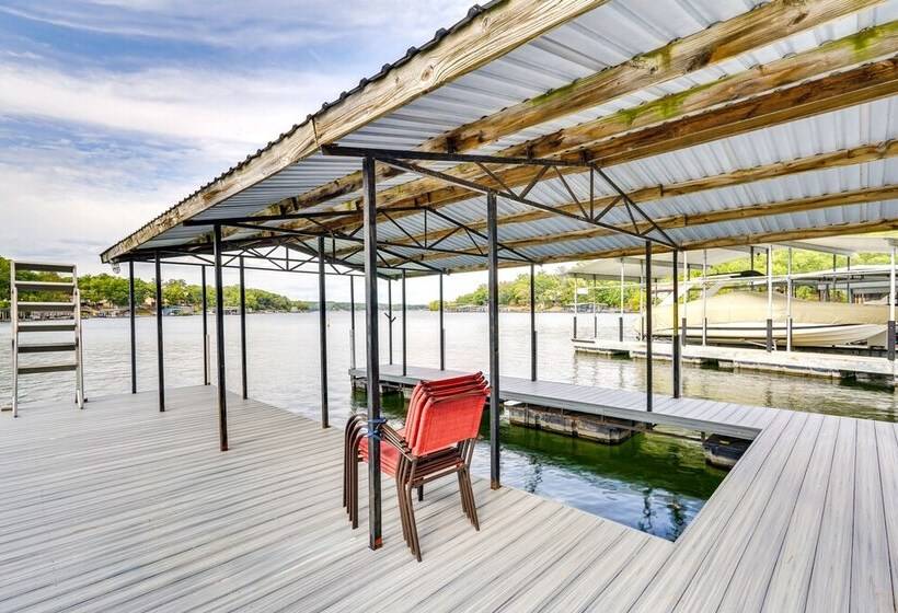 Lakefront Home W/ Private Dock In Sunrise Beach!