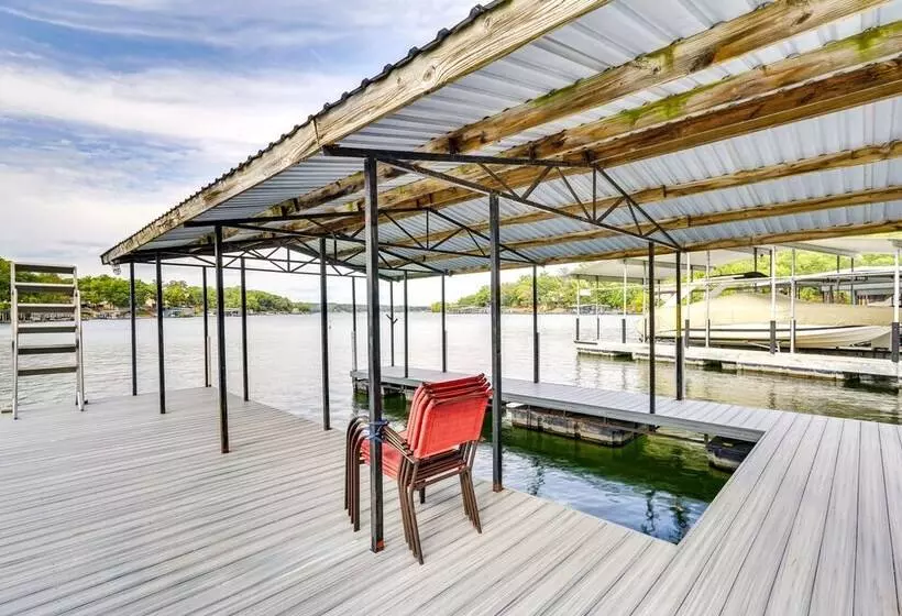 Lakefront Home W/ Private Dock In Sunrise Beach!