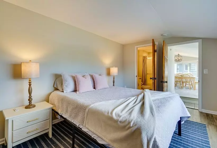 Waterfront Mystic Island Home W/ Boat Dock!