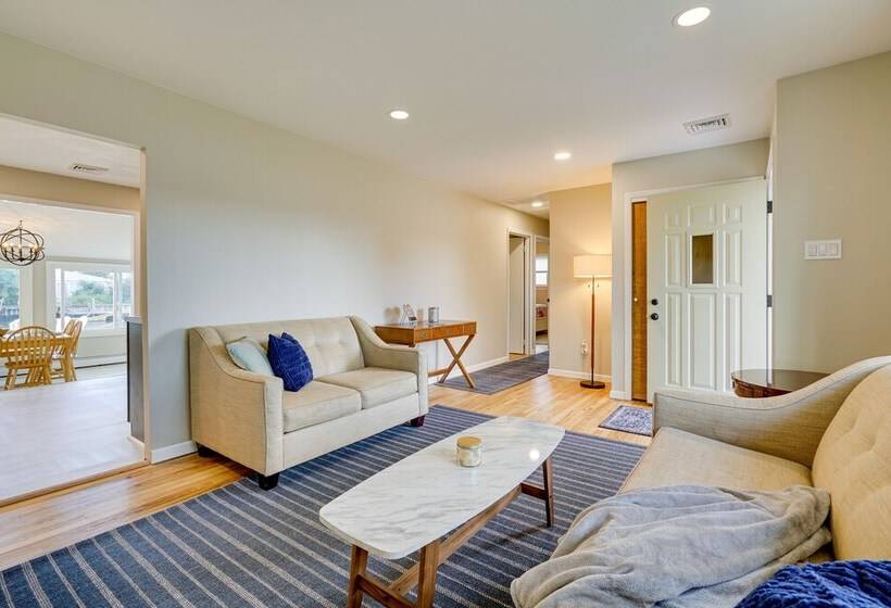 Waterfront Mystic Island Home W/ Boat Dock!