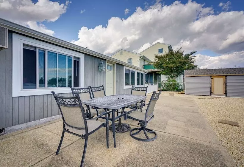 Waterfront Mystic Island Home W/ Boat Dock!