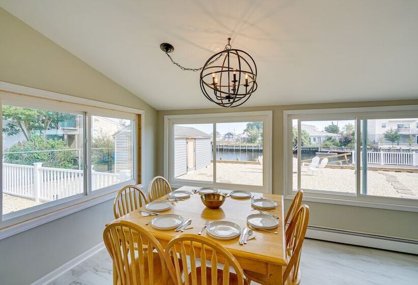 Waterfront Mystic Island Home W/ Boat Dock!