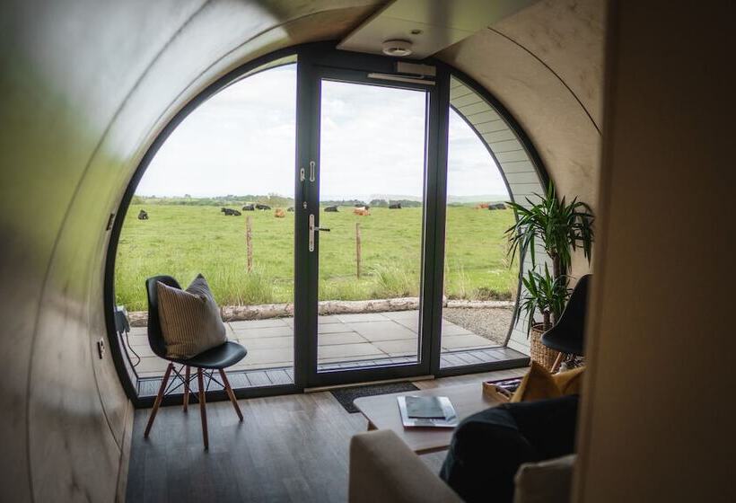 酒店 Black Knowe, Luxury Glamping Pods, Ballycastle