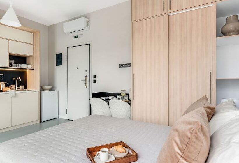 膳宿费 Sanders Port Chicly Studio With Roof Top Terrace