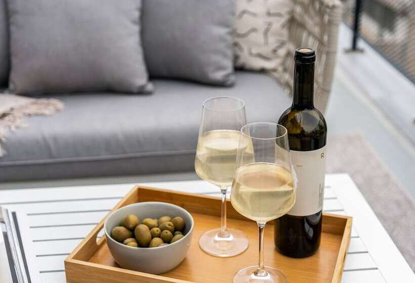 膳宿费 Sanders Port Chicly Studio With Roof Top Terrace