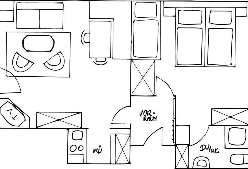 فندق Ferienwohnung Hierzegger