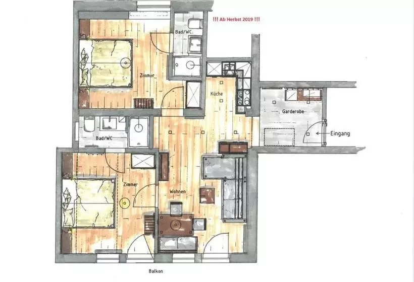 ホテル Haus Kristall