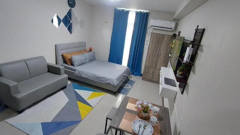 Dracarys Place 2 Condo With Balcony Unlimited Wifi Lapulapu City View
