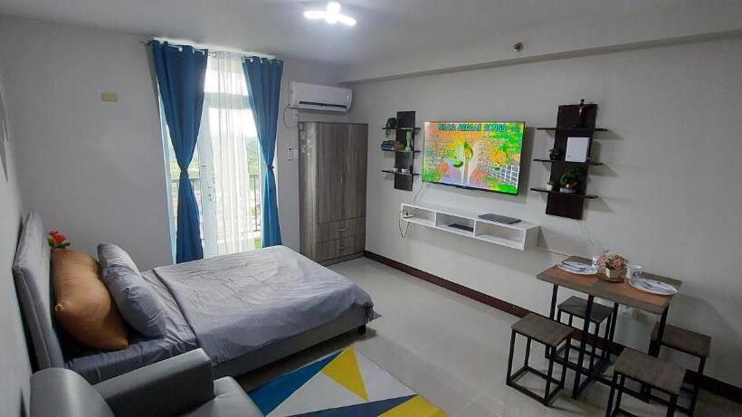 Dracarys Place 2 Condo With Balcony Unlimited Wifi Lapulapu City View