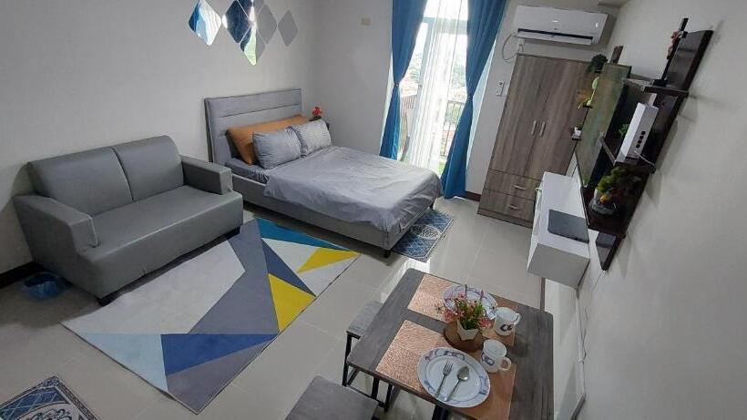 Dracarys Place 2 Condo With Balcony Unlimited Wifi Lapulapu City View