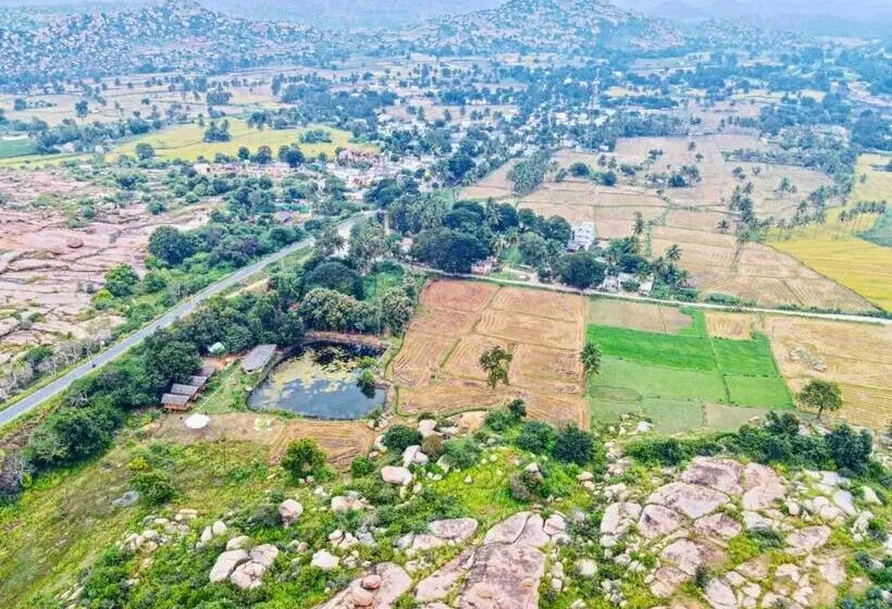 ペンション Happy Place Hampi