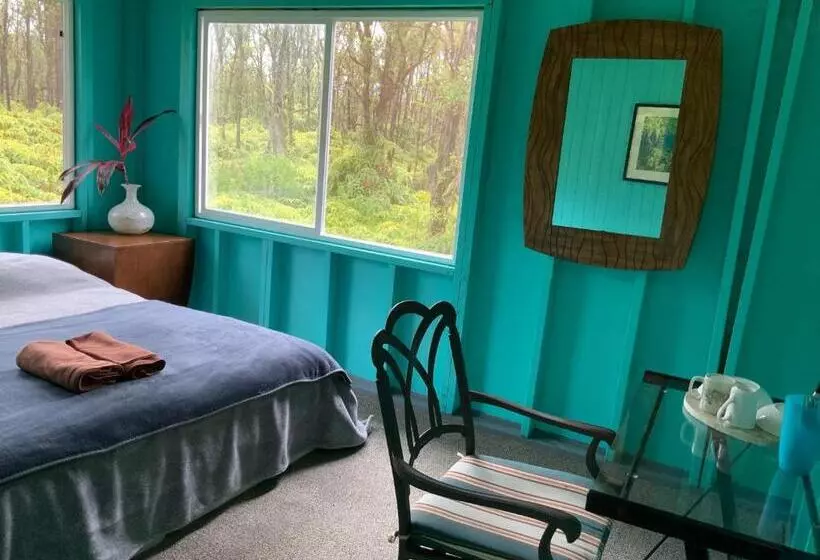 ペンション Simple Rustic Studio Deluxe Bed In Tropical Fruits Garden