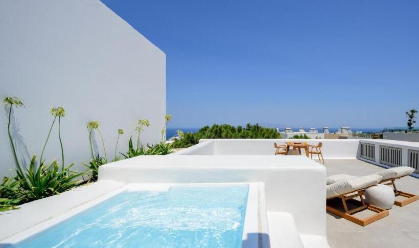 تختخواب و صبحانه Oia Treasures Art Suites