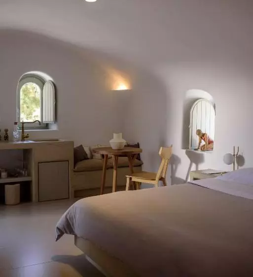 تختخواب و صبحانه Oia Treasures Art Suites