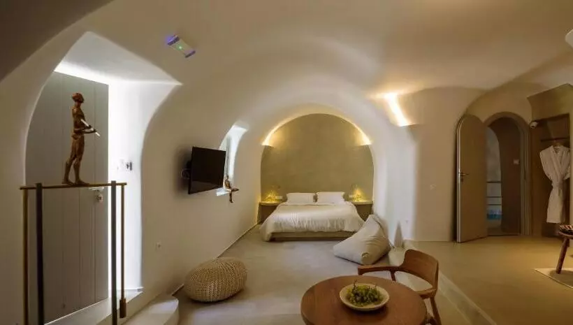 تختخواب و صبحانه Oia Treasures Art Suites