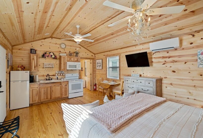 Fancy Cabin Right On Main St!