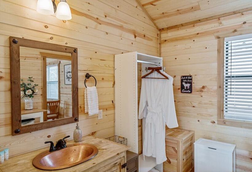 Fancy Cabin Right On Main St!