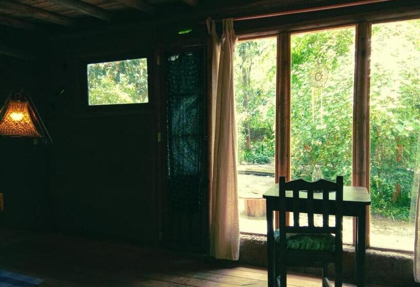 فندق صغير Eco Cabaña Bioconstruccion