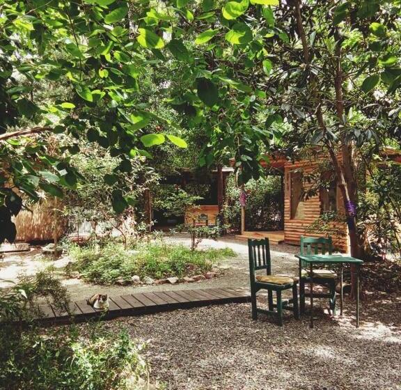 فندق صغير Eco Cabaña Bioconstruccion