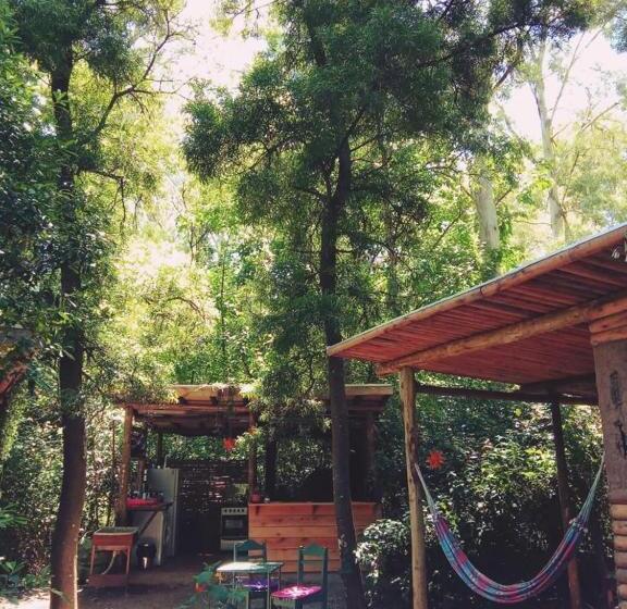 فندق صغير Eco Cabaña Bioconstruccion