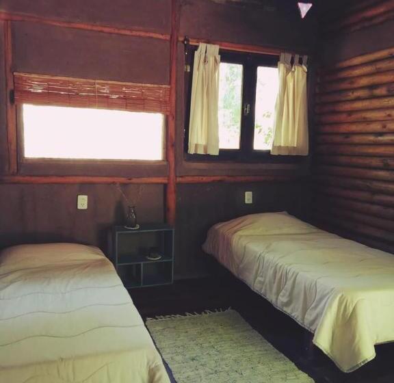 فندق صغير Eco Cabaña Bioconstruccion
