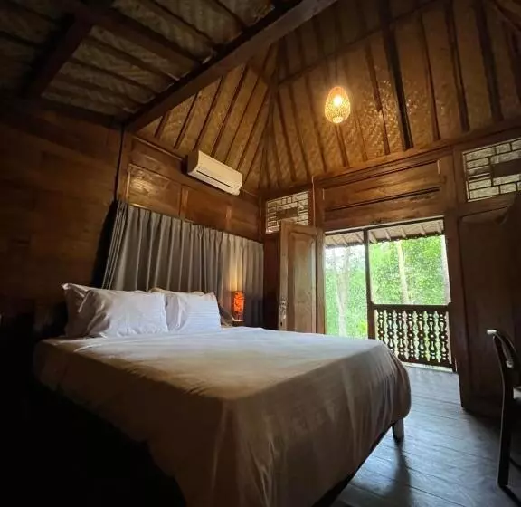 ペンション Bidja Room Wooden Joglo House