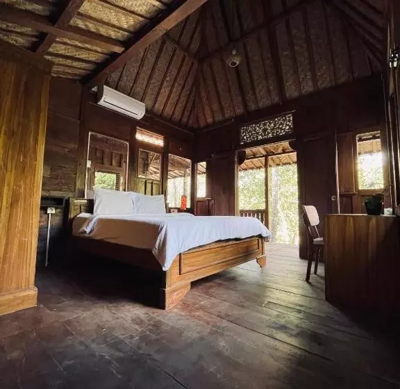 ペンション Bidja Room Wooden Joglo House