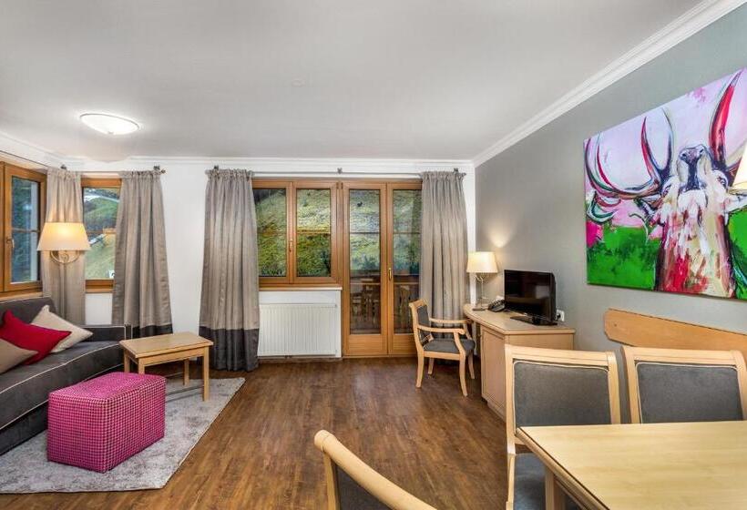 酒店 Almhof Alpin Apartments & Spa