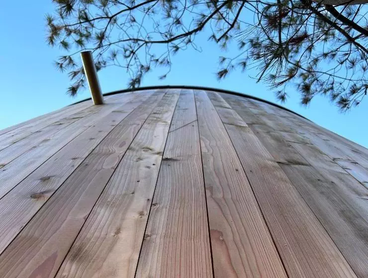 Hotelli Cabanes Avec Jacuzzi Les Pieds Dans La Vignes