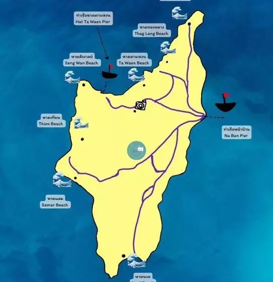 リゾートホテル Pingguy Kohlarn