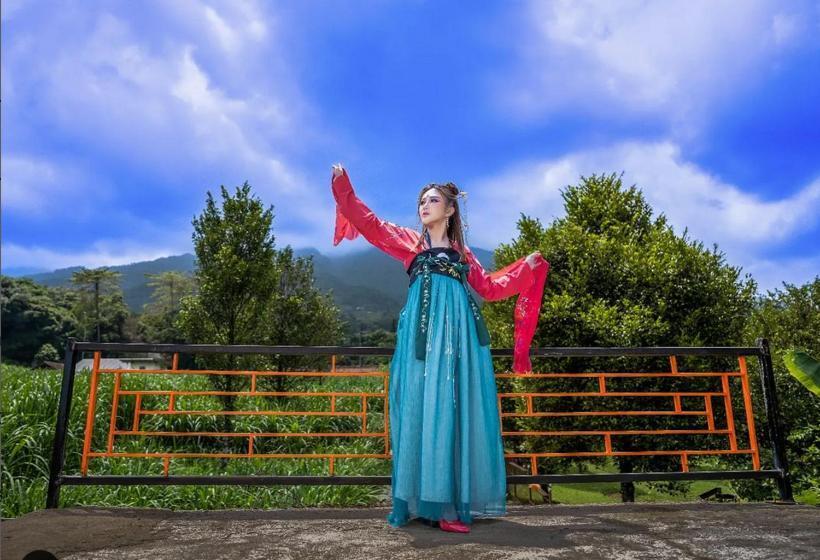 בית מלון כפרי Villa Oriental Curug Nangka