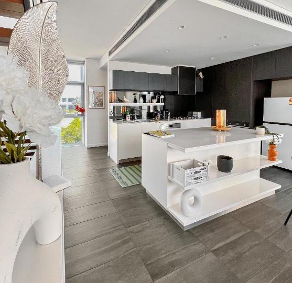 ユースホステル Big Docklands Room Wi Fi/city/parking