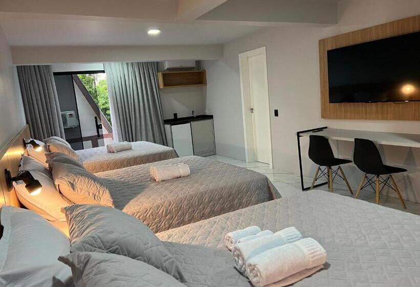 בית מלון כפרי E Cabanas Perau Quartos