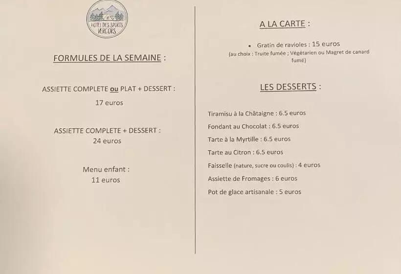 ホテル Hôtel Des Sports