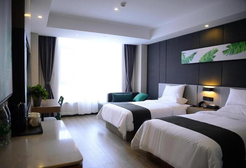 Отель Thank Inn Plus Yinchuan Dayue City