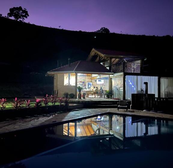 Пансион Vilarejo São Francisco Chalé Serenidade