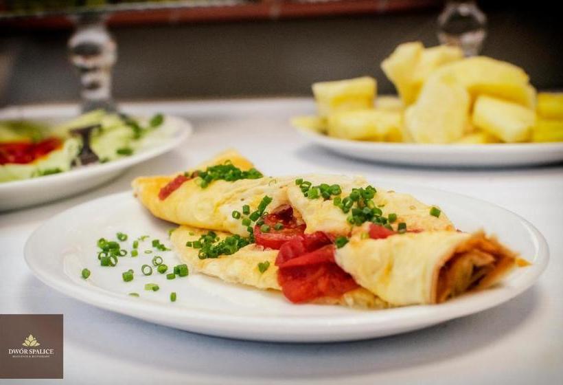 酒店 Dwór Spalice Spa Residence & Restaurant Lawendowa Restauracja