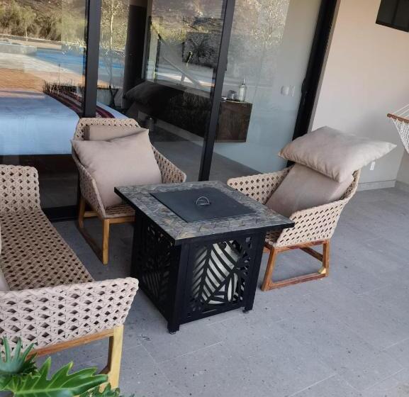 בית מלון כפרי Flores De Sal Valle De Guadalupe