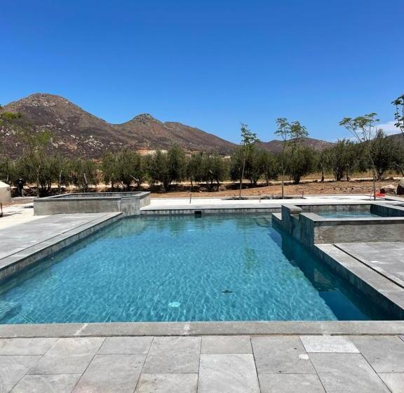 בית מלון כפרי Flores De Sal Valle De Guadalupe