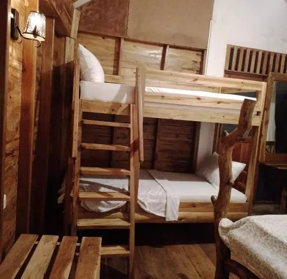 ベッドアンドブレックファースト Lamiaceae Wood Cabin