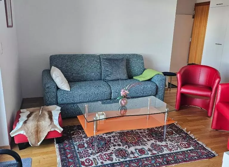 ペンション Appartement Meublé à Louer à Nax