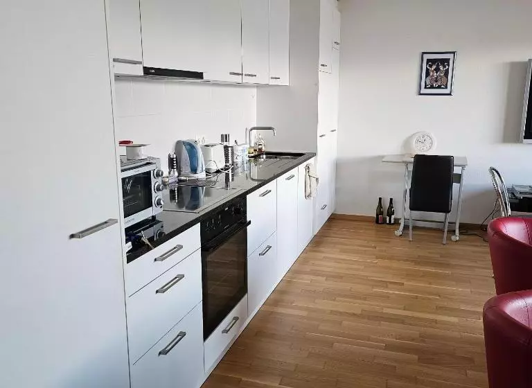 ペンション Appartement Meublé à Louer à Nax