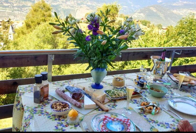 پانسیون Appartement Meublé à Louer à Nax