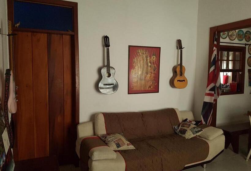 פנסיון Casa Cultural Caiçara Paraty Wifi, Vaga Privativa, Próxima Ao Centro Histórico