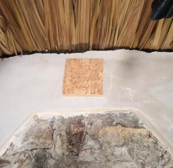 ホテル Y Museo Aldea Maya Toktli Orígenes Casa Maya Del Toloque Coronado Alberca, Wifi Starlink, Tour M