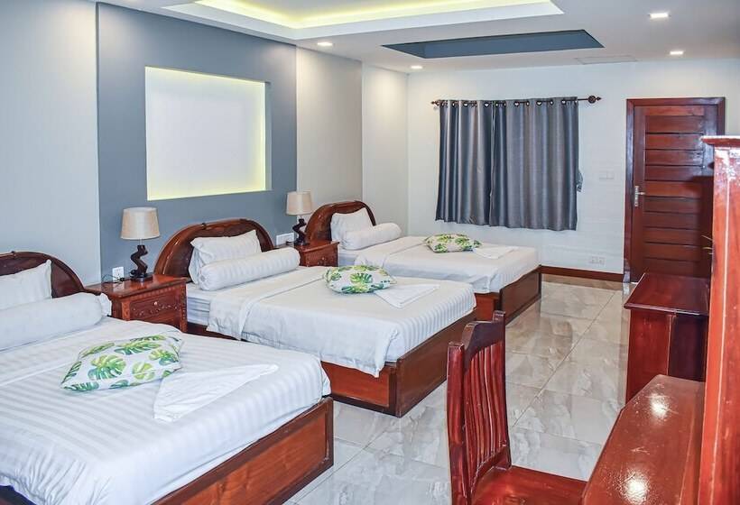 בית מלון כפרי Dara Express Inn By Angkor Green Gardens
