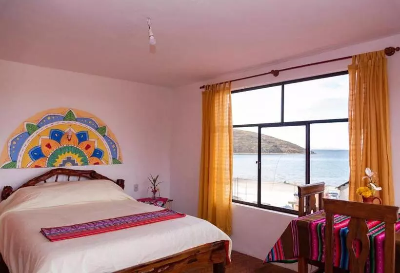 هتل Hostal Margarita Isla Del Sol Norte Comunidad Challapampa